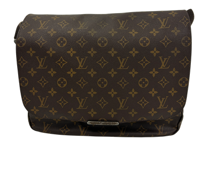 Beaubourg MM Messenger, 390&euro;, Bolso, Marrón, Canvas - General, Vista frontal